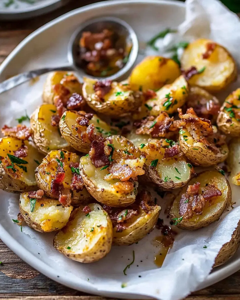 Crispy Smashed Potatoes: The Best Comfort Food Delight!