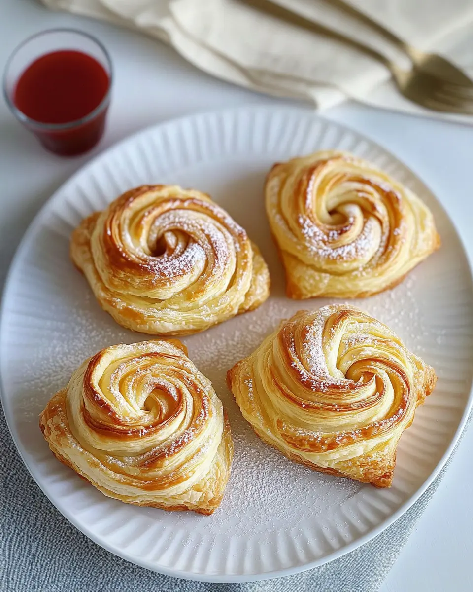 Einfache Puddingteilchen mit Blätterteig: Irresistibly Flaky Delight