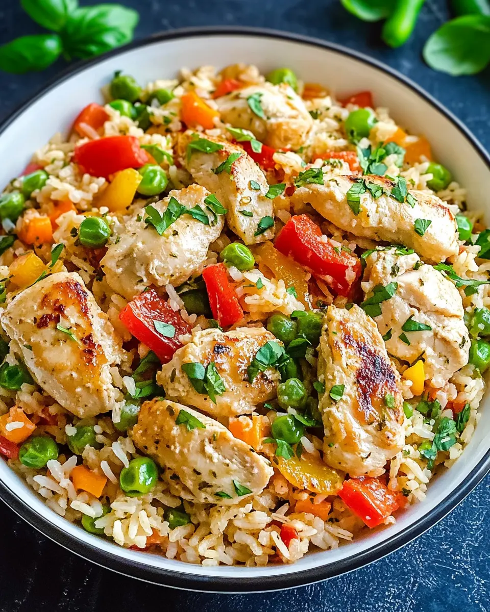 Reispfanne mit Hähnchen und Gemüse: Easy Comfort Food Bliss