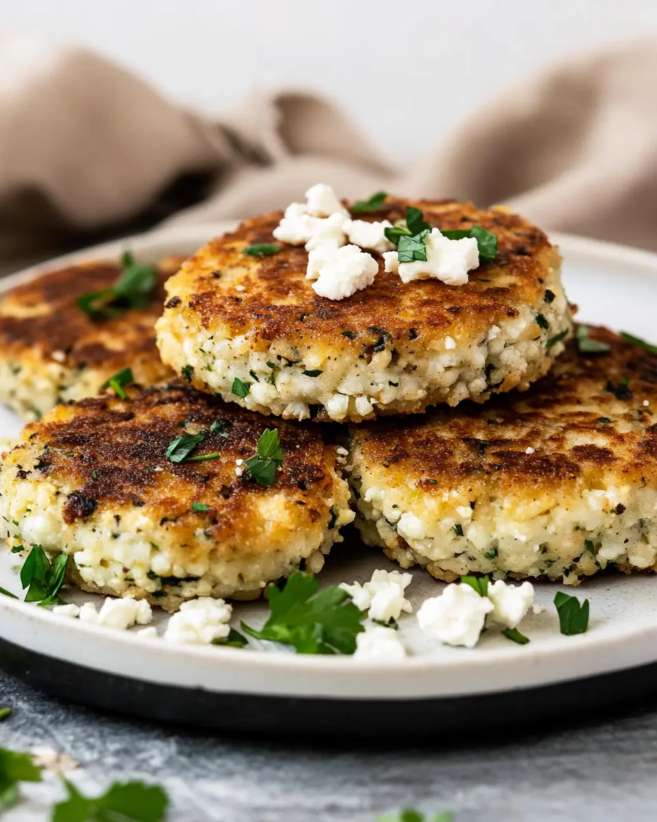 Rustikale Blumenkohlbratlinge: Irresistibly Crunchy Delights
