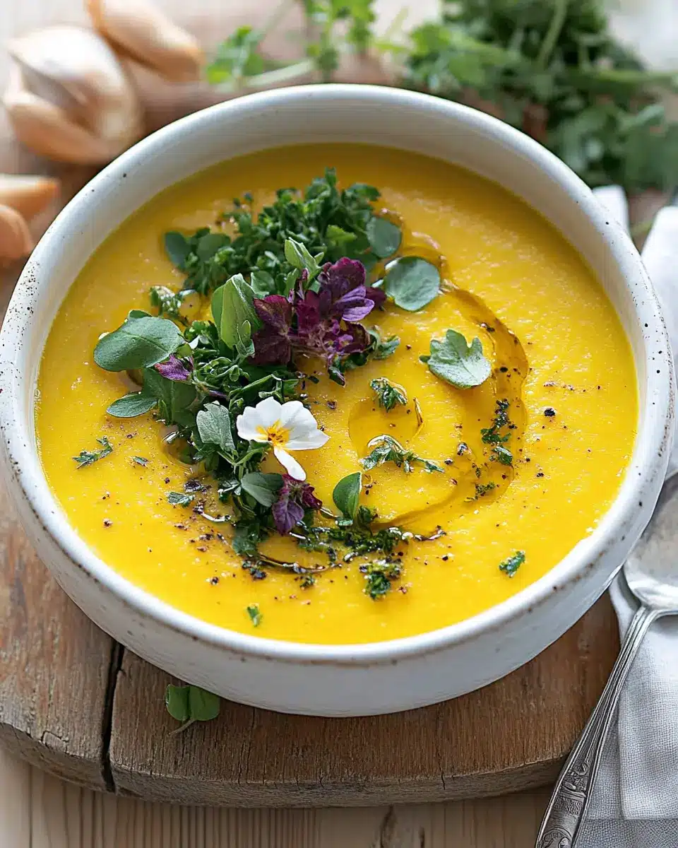 Gelbe Paprikasuppe: Comforting Goodness You'll Crave!