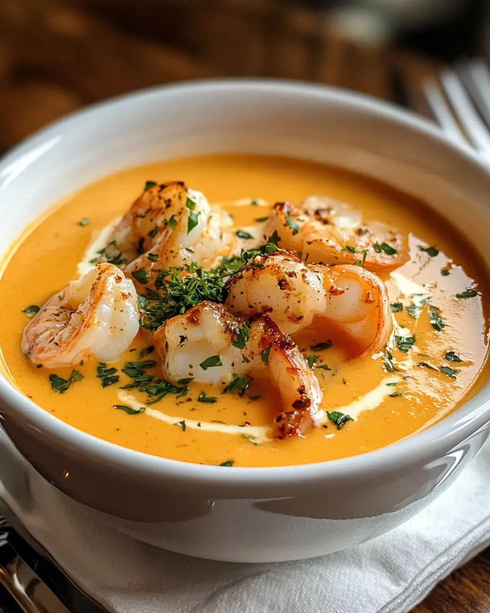 Reiche Meeresfrüchte-Bisque: Indulge in Oceanic Comfort