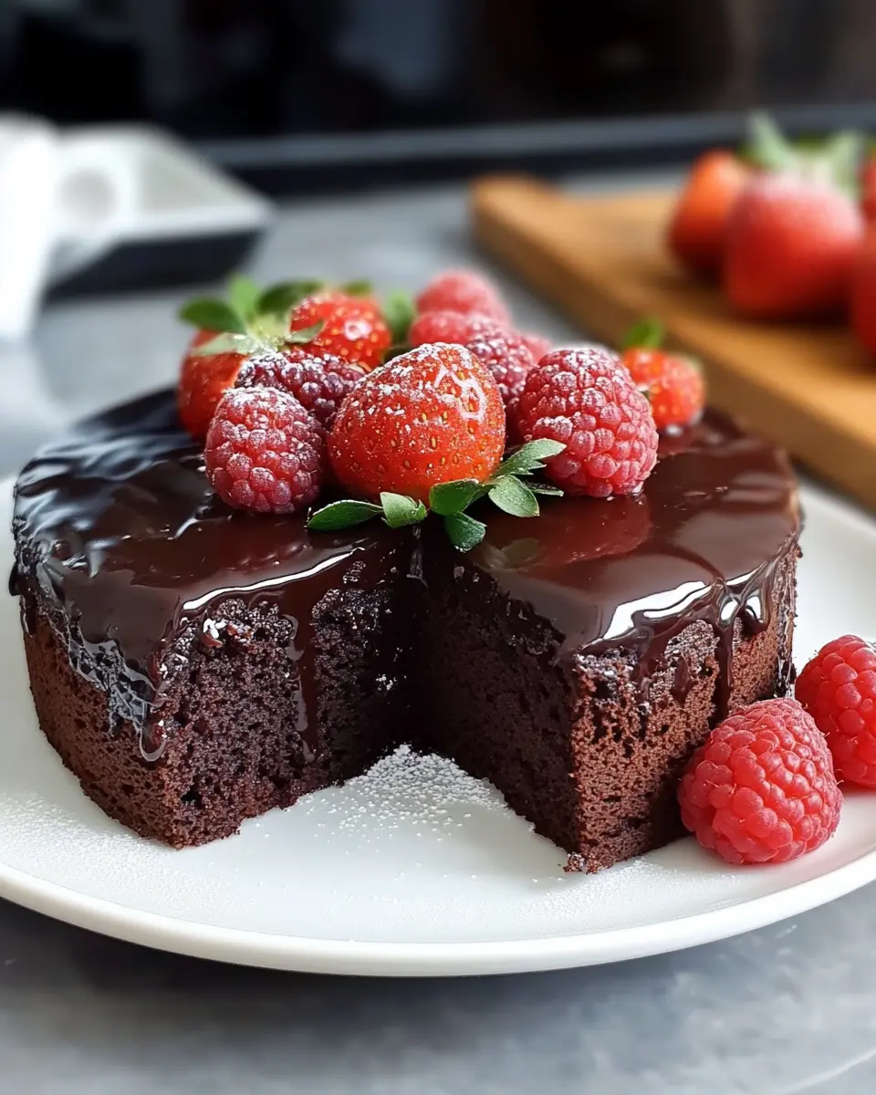 Saftiger Schokoladenkuchen: Indulgent Bliss in Every Bite