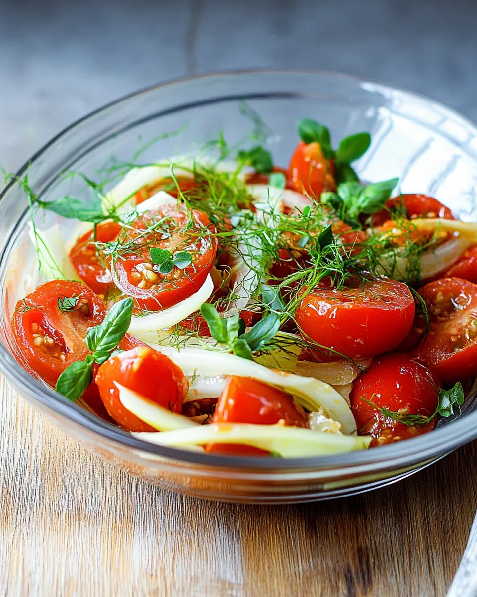 Lauwarmer Fenchel-Tomaten-Salat: The Best Fresh Twist on Salad