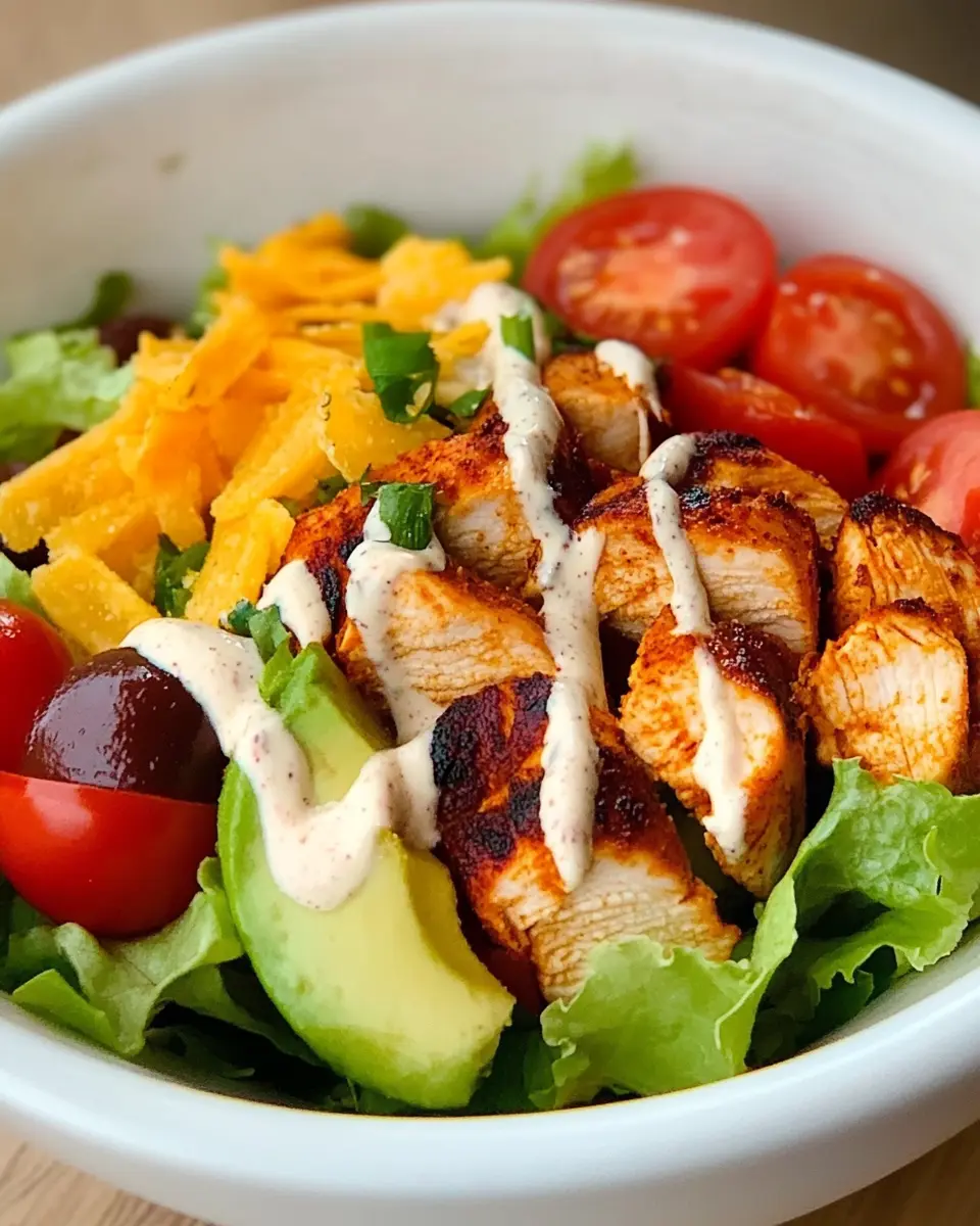 Taco Bowl mit Hähnchen Salat: The Best Fresh Flavor Fiesta