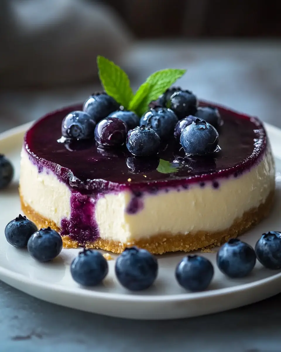 Käsekuchen mit Heidelbeerkompott: Indulgent Bliss Awaits