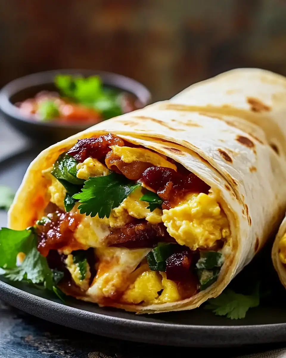Breakfast Burrito Bliss: Irresistibly Easy & Flavor-Packed!