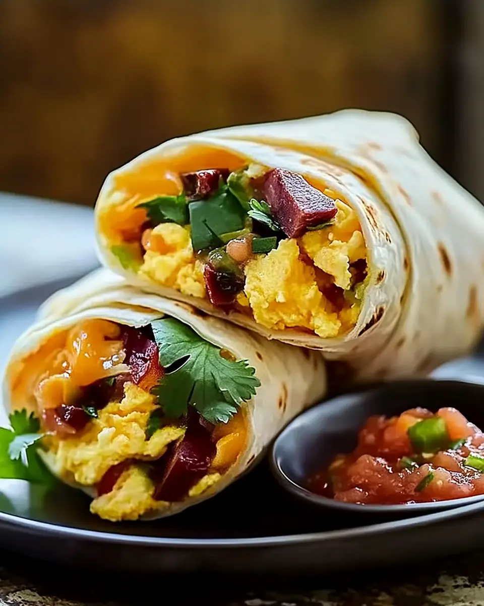 Breakfast Burrito Bliss: Irresistibly Easy & Flavor-Packed!