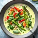 Thai-Curry mit grünem Spargel First Image First Image