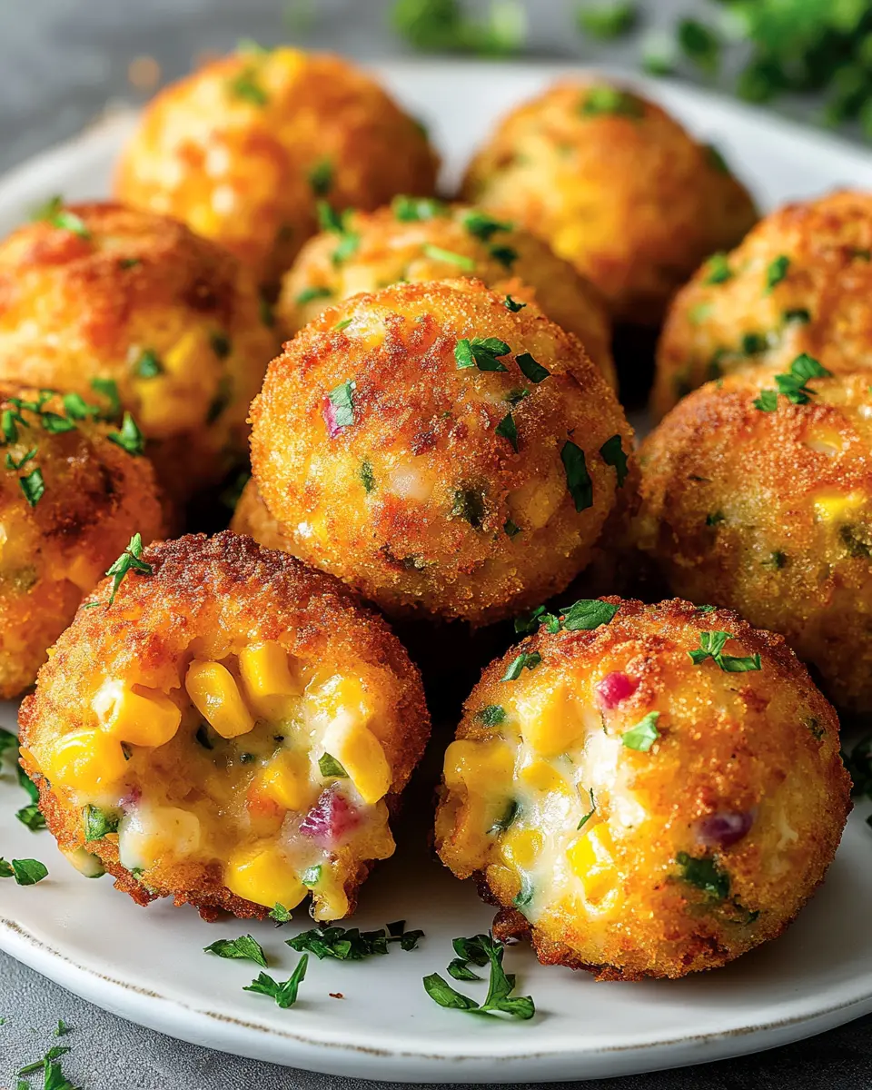 Mais-Käse-Gemüsebällchen: Irresistibly Cheesy & Delightful!
