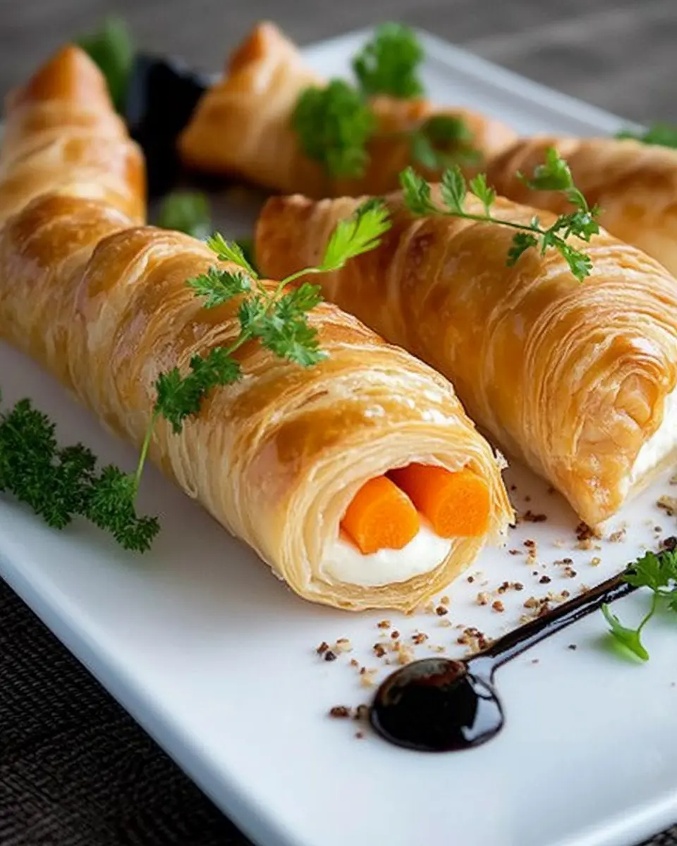 Blätterteig Möhren mit Lachscreme: Irresistibly Delicious Treat!