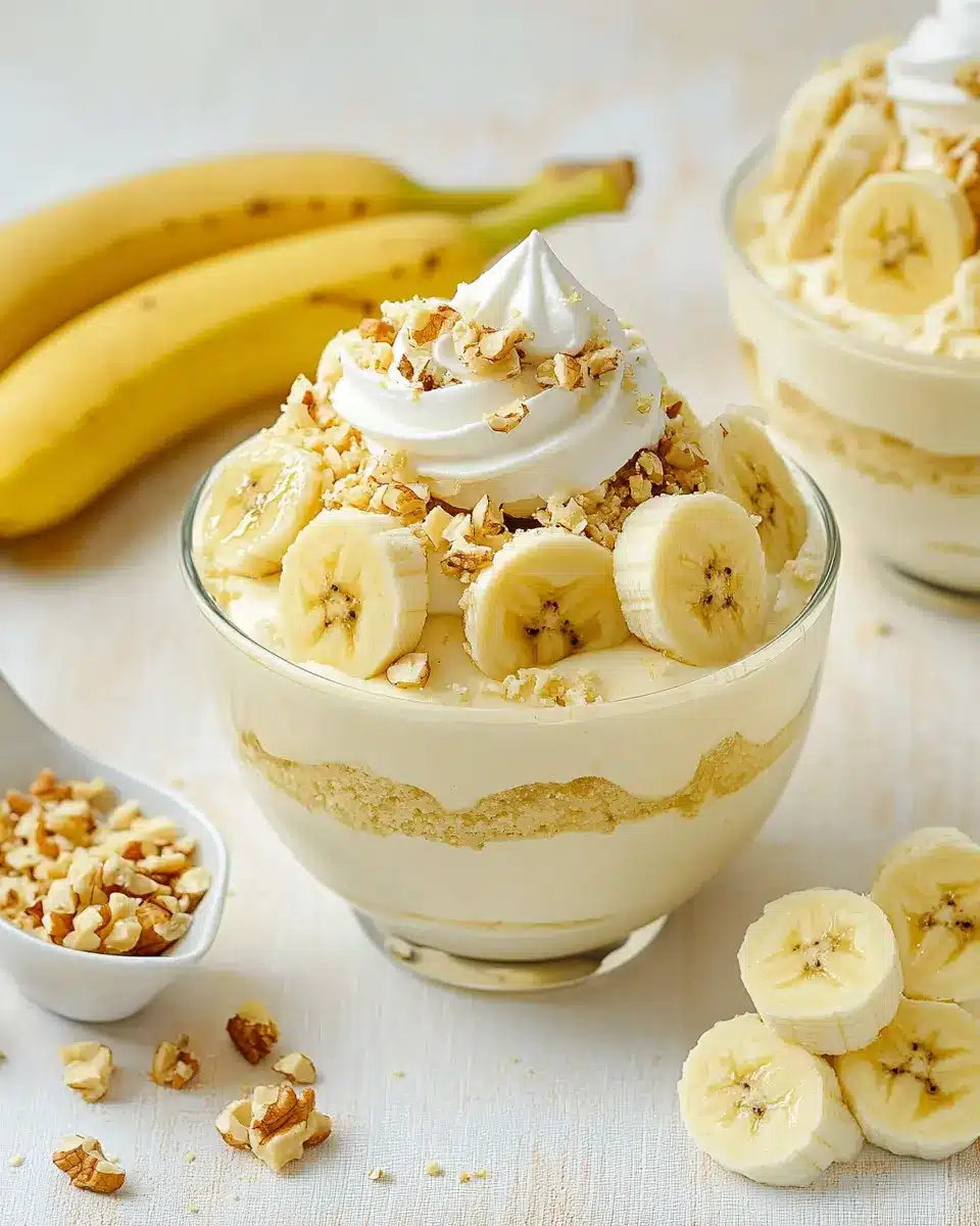 Das beste Rezept für proteinreichen Bananenpudding: Cremig & Lecker!