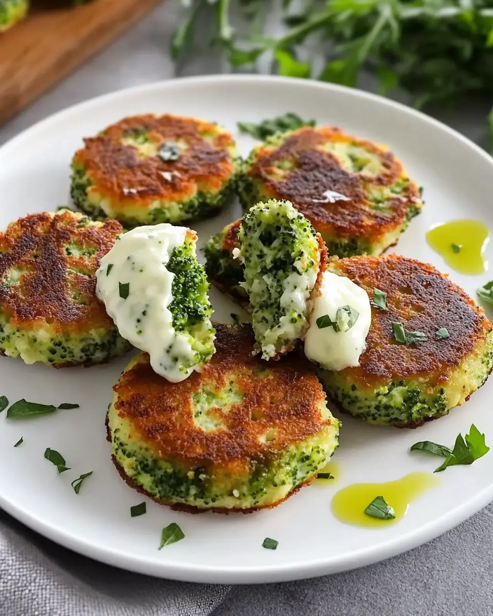 Brokkoli Kartoffel Taler mit Mozzarella: Loaded with Flavor!
