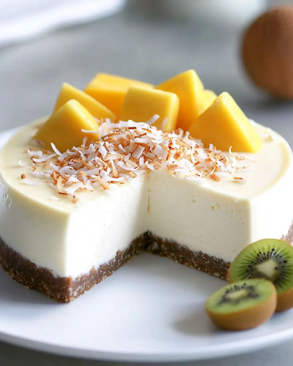 Kokos-Cheesecake First Image First Image