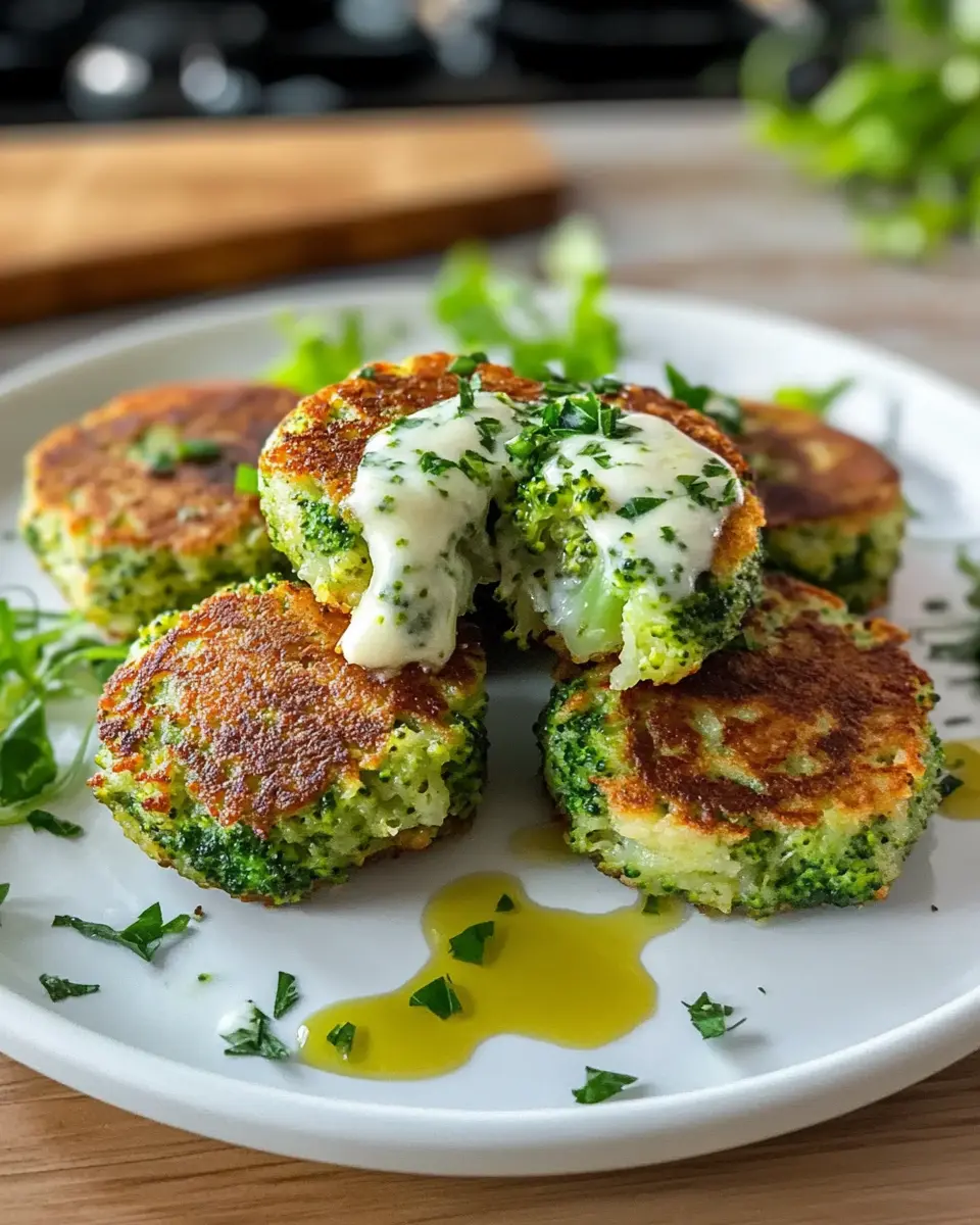 Brokkoli Kartoffel Taler mit Mozzarella: Loaded with Flavor!