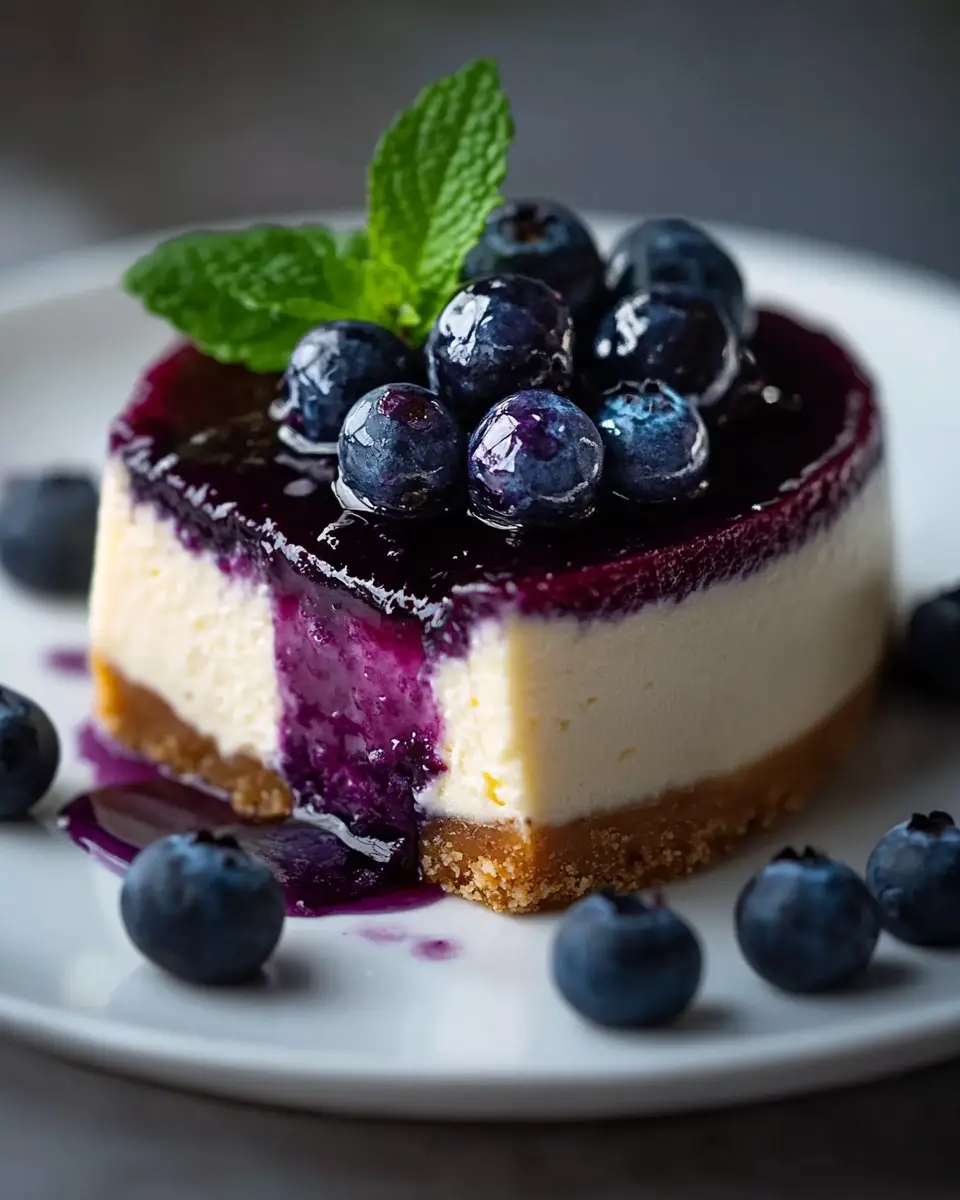 Käsekuchen mit Heidelbeerkompott: Indulgent Bliss Awaits
