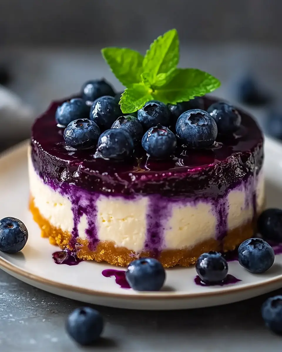 Käsekuchen mit Heidelbeerkompott: Indulgent Bliss Awaits