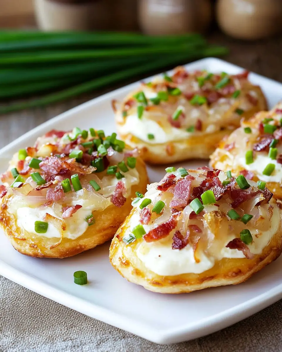Flammkuchen-Brötchen: Irresistibly Crispy Homemade Delights