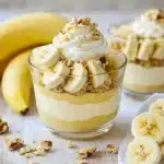 Das beste Rezept für proteinreichen Bananenpudding First Image First Image