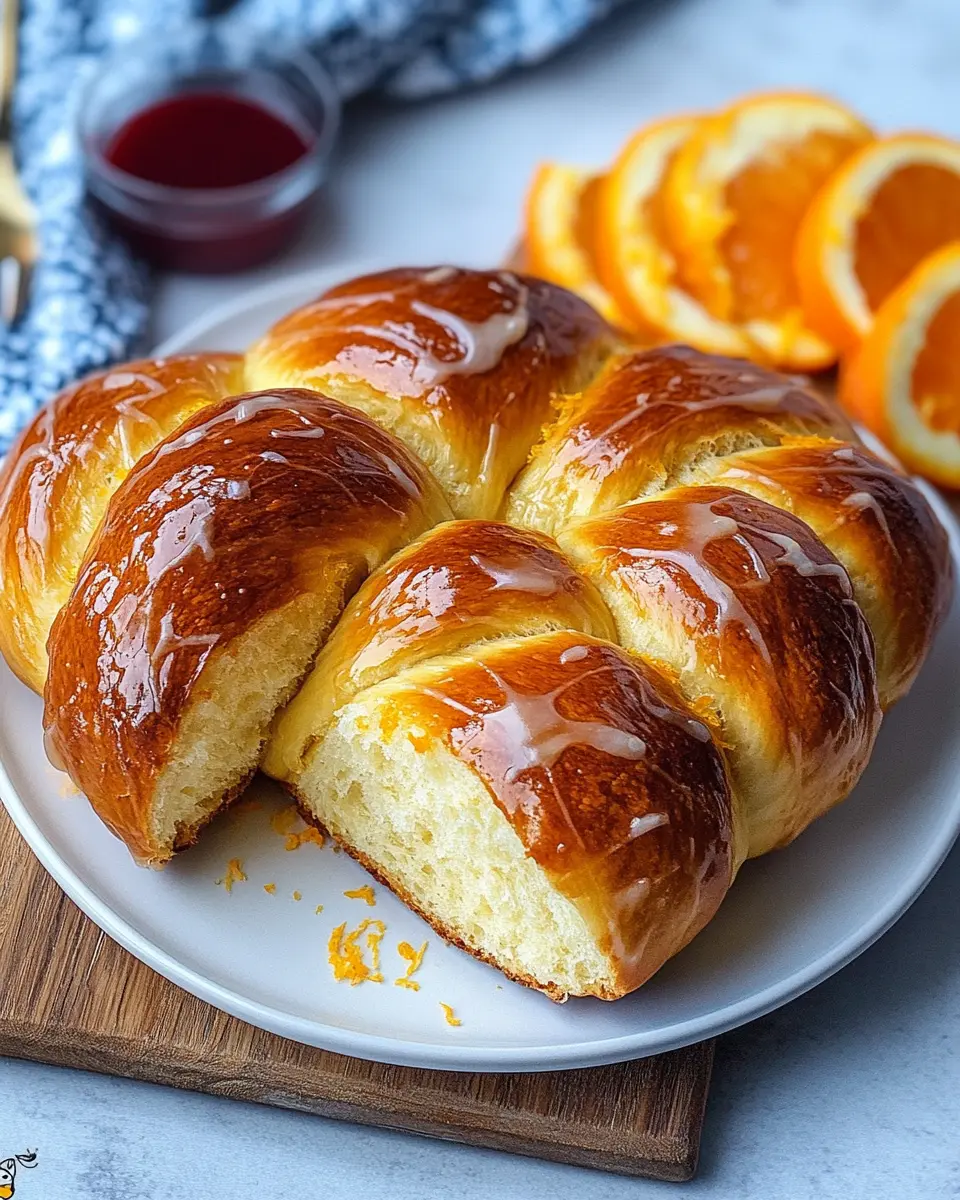Veganer Hefezopf mit Orange: Irresistibly Fluffy Delight