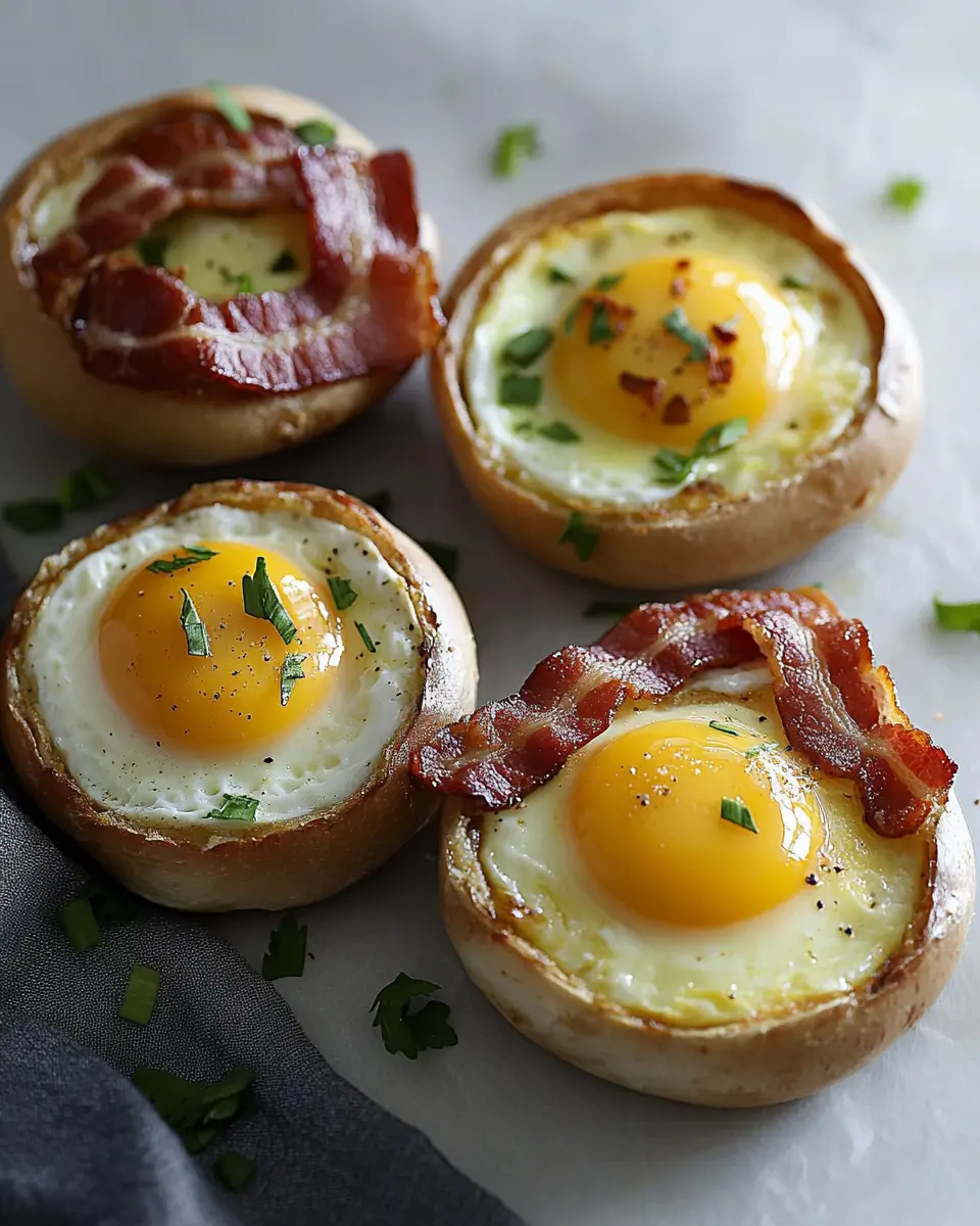 Bacon & Egg Frühstück Bowls