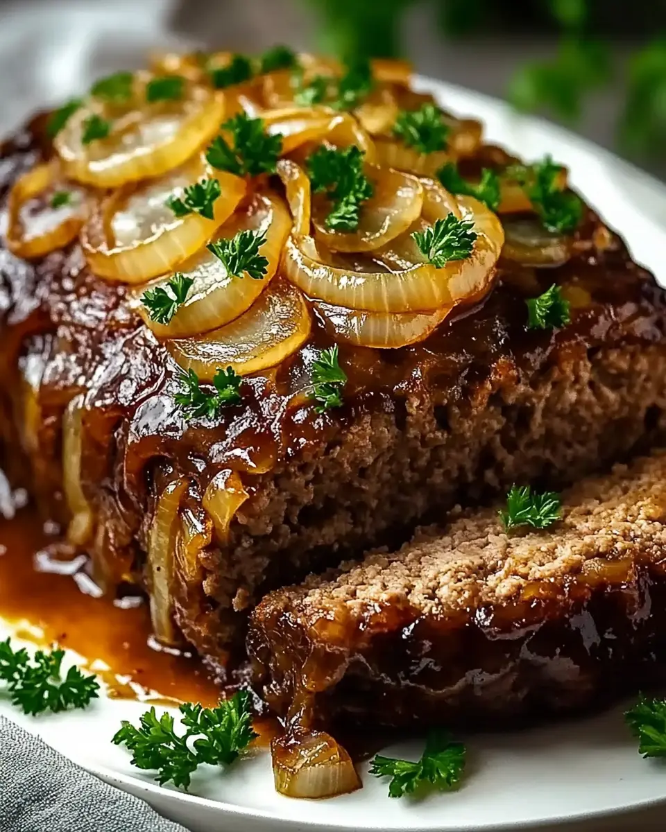 Französischer Zwiebelhackbraten: Juicy Comfort Food Bliss