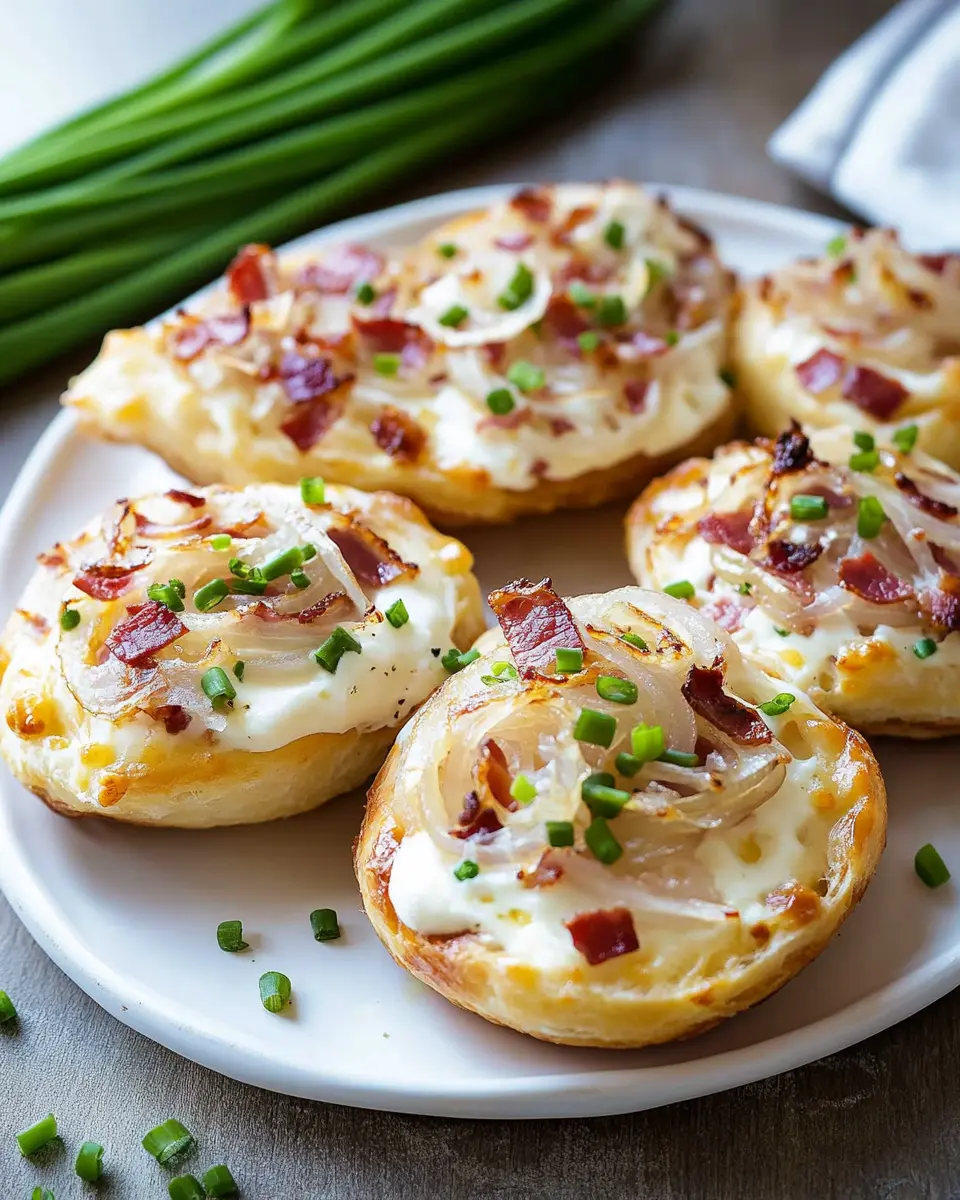Flammkuchen-Brötchen: Irresistibly Crispy Homemade Delights