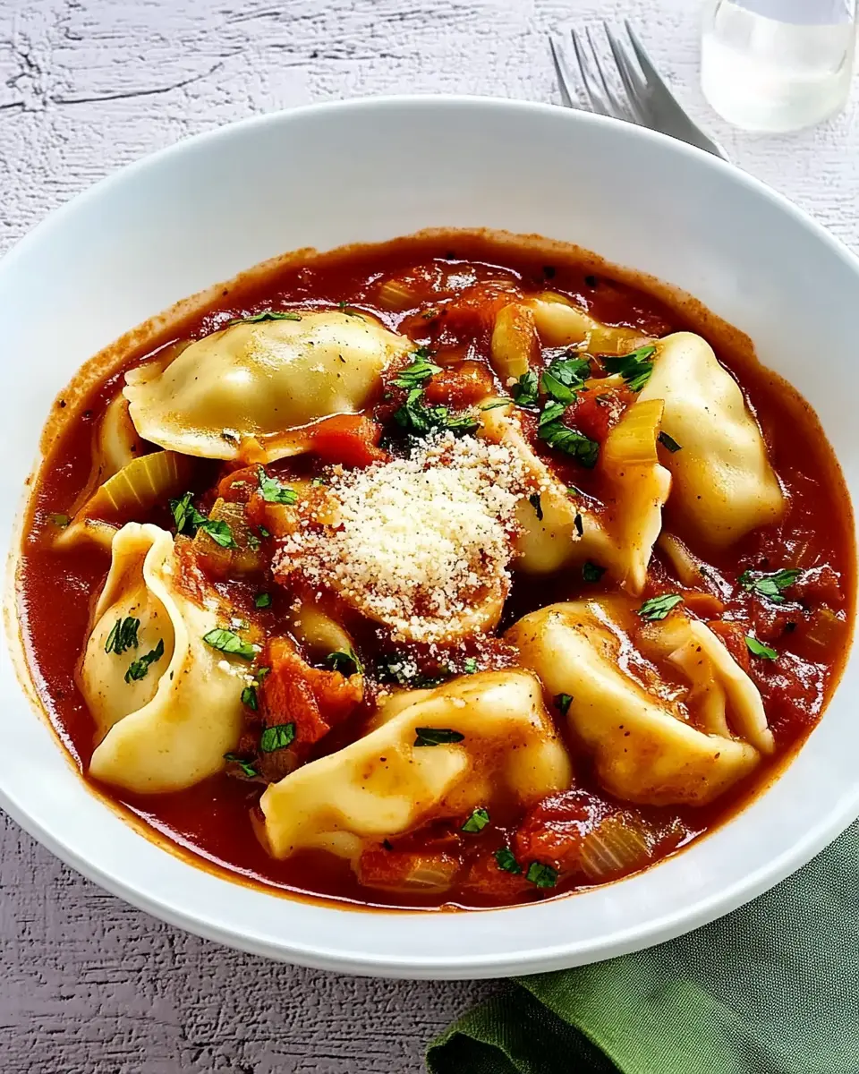 Maultaschen-Gulasch in pikanter Paprikasoße First Image First Image