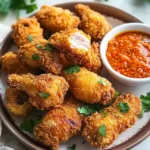 Fried Chicken mit Spicy Dip (Rezept mit Buttermilch) First Image First Image