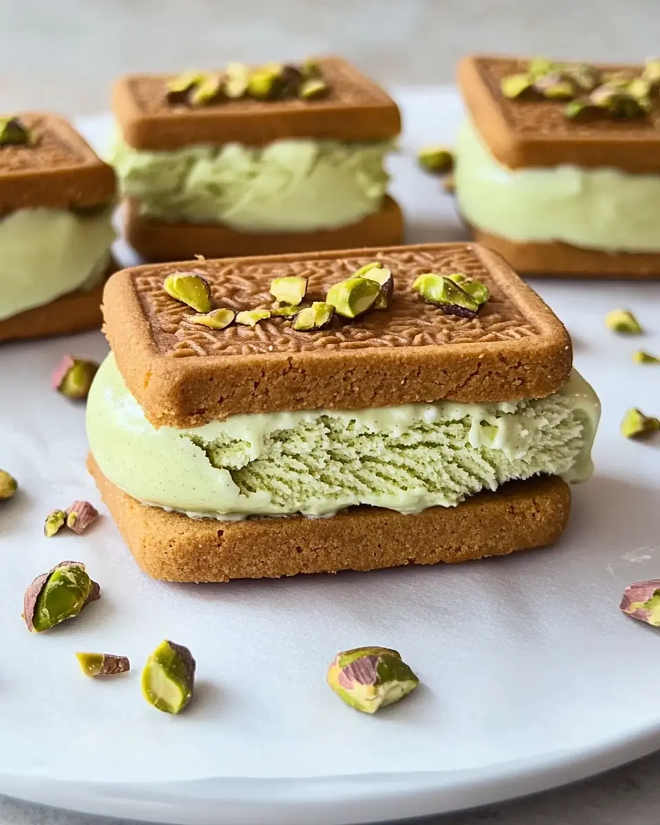 Keks Eis Sandwich mit Pistazie: The Best Indulgence You'll Love
