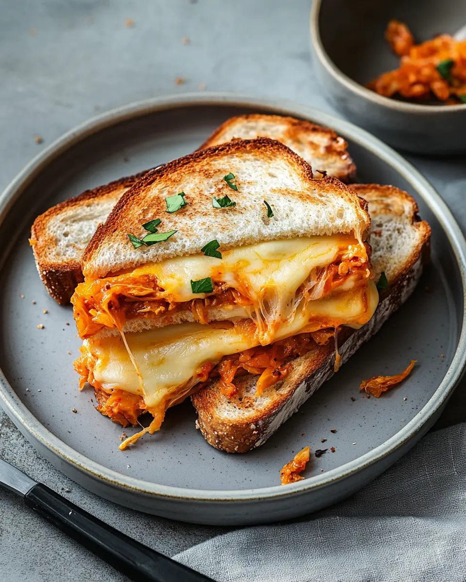 Kimchi Cheese Sandwich: Irresistibly Bold Flavor Adventure