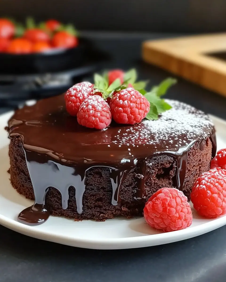 Saftiger Schokoladenkuchen: Indulgent Bliss in Every Bite