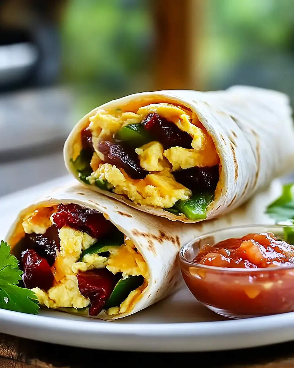 Breakfast Burrito Bliss: Irresistibly Easy & Flavor-Packed!