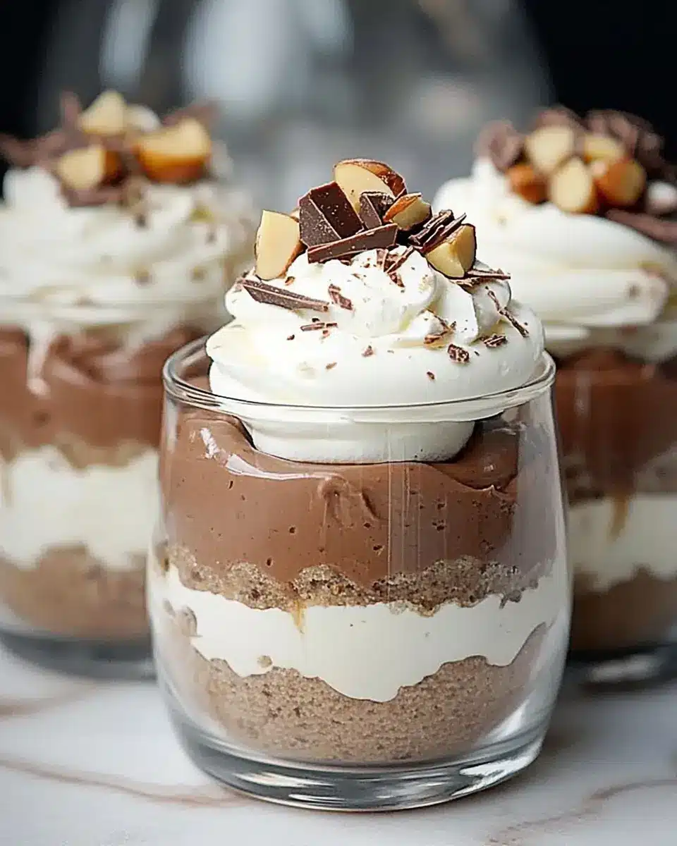 Mascarpone-Schokoladenmousse-Becher First Image First Image
