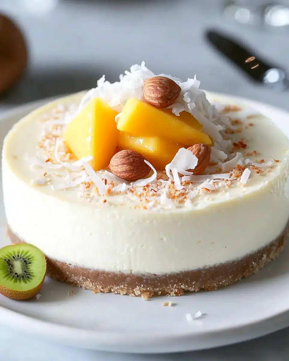 Kokos-Cheesecake: The Indulgent Tropical Escape You Need