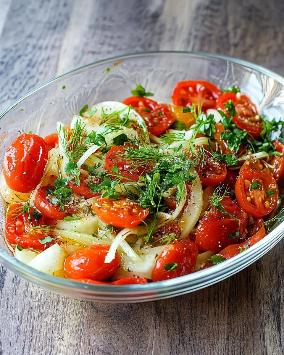 Lauwarmer Fenchel-Tomaten-Salat: The Best Fresh Twist on Salad