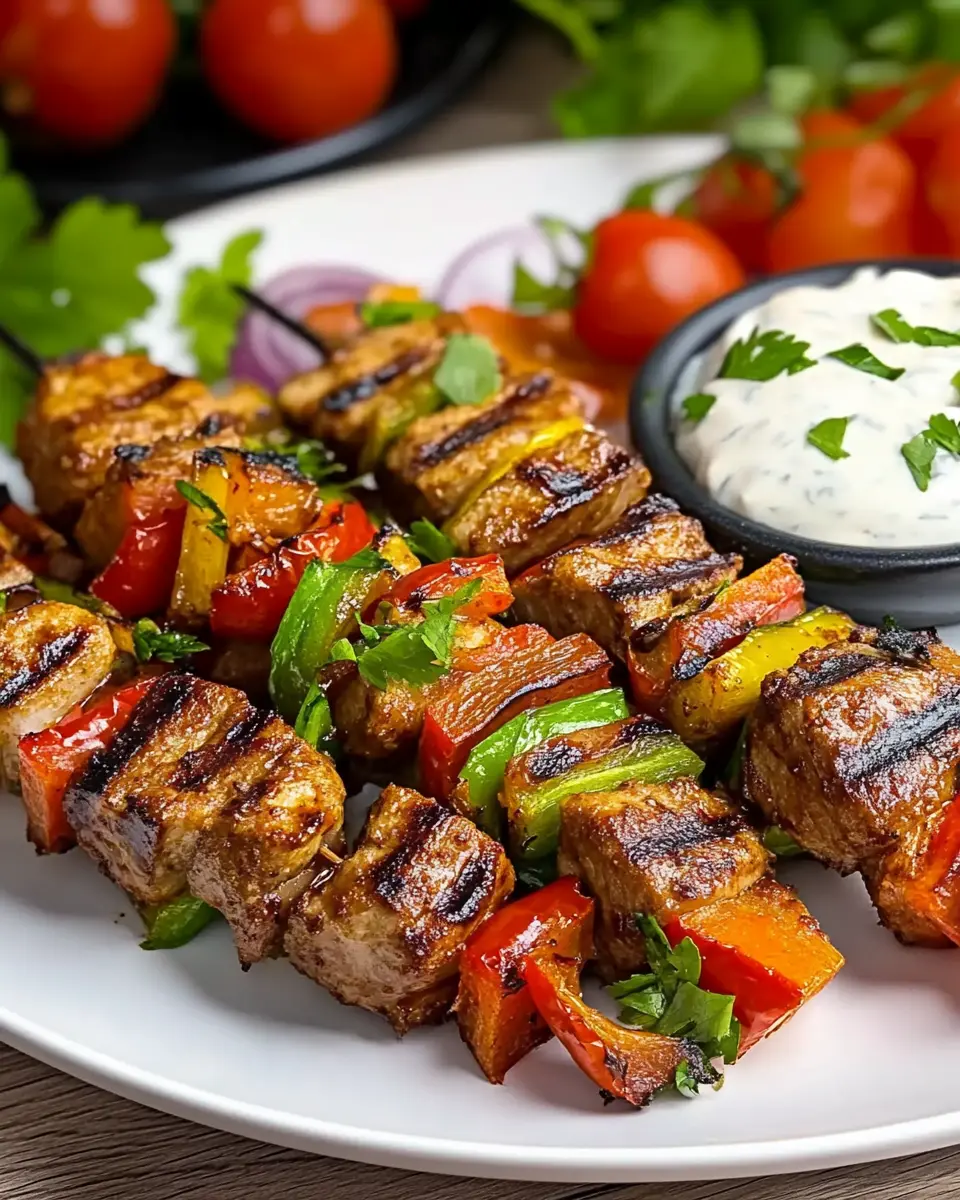 Saftige Kebabspieße aus dem Airfryer: Juicy & Easy Delight!