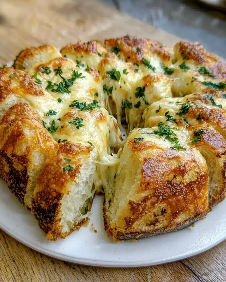 Knoblauch Zupfbrot mit Käse: The Best Cheesy Comfort Bread!