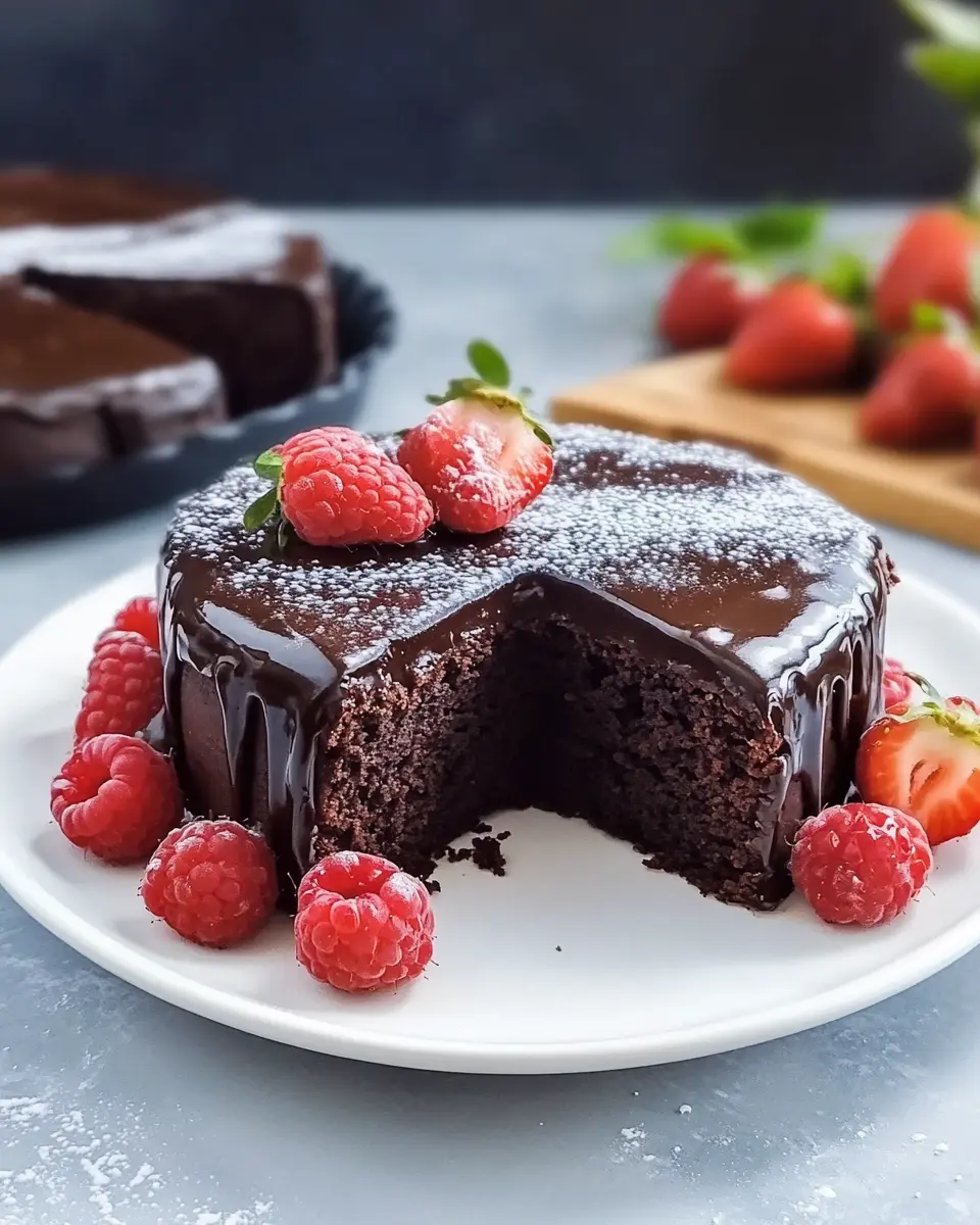 Saftiger Schokoladenkuchen: Indulgent Bliss in Every Bite