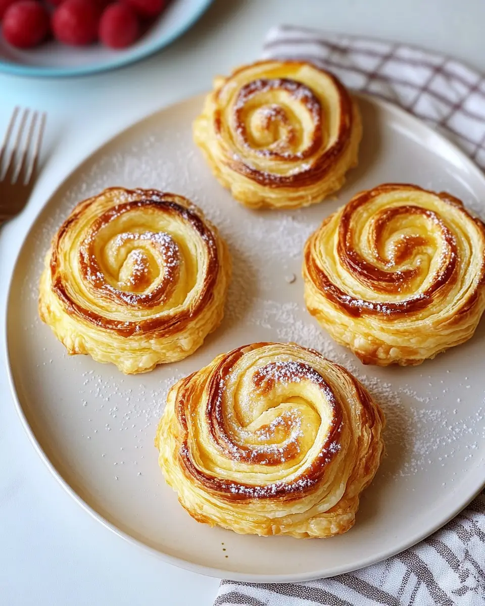 Einfache Puddingteilchen mit Blätterteig: Irresistibly Flaky Delight