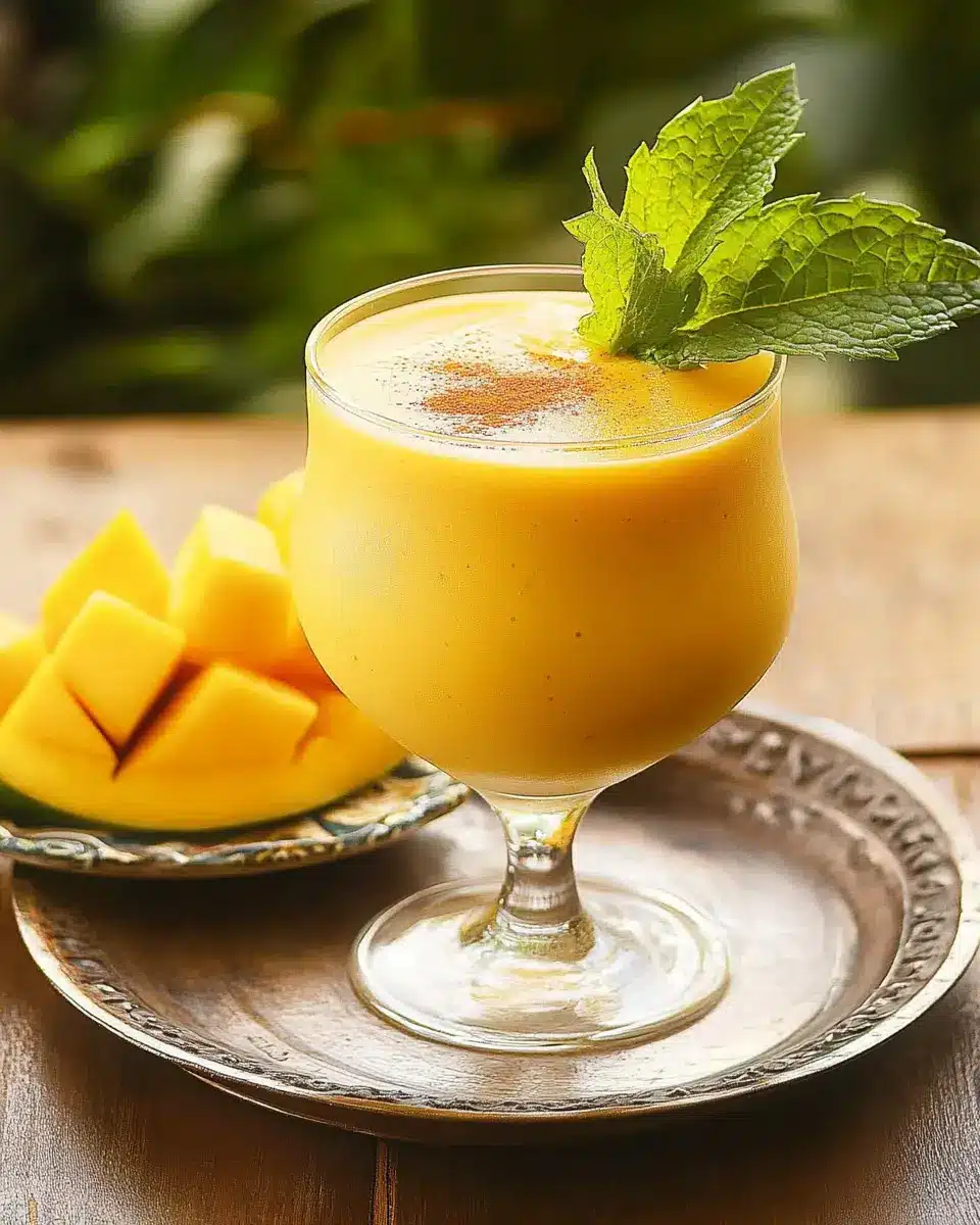 Mango Papaya Lassi: A Creamy Escape from Fast Food Boredom