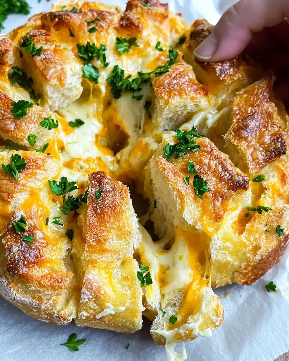 Käse Knoblauch Zupfbrot: Irresistibly Cheesy and Garlic Goodness