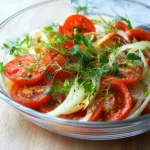 Lauwarmer Fenchel-Tomaten-Salat First Image First Image