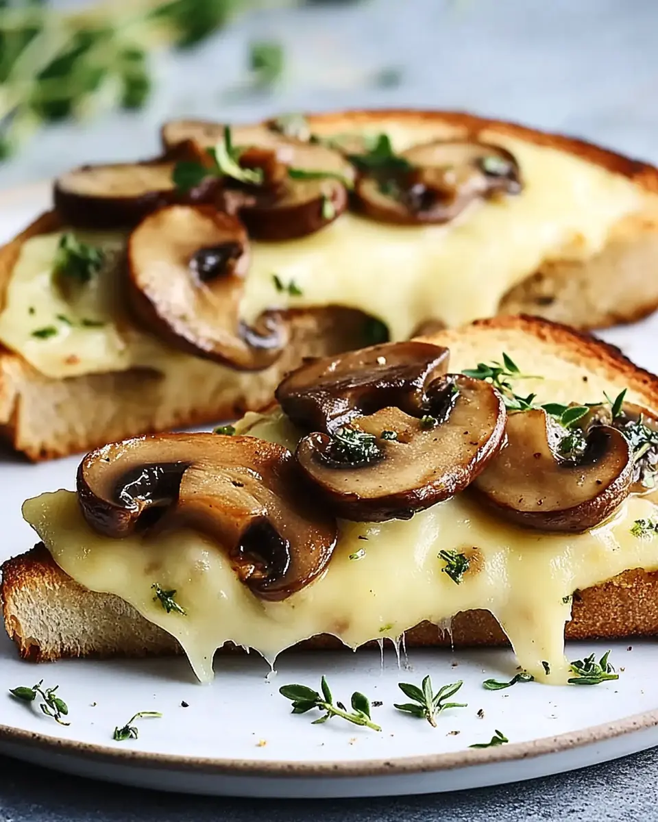Champignon Käse Stulle: Irresistibly Cheesy Mushroom Delight