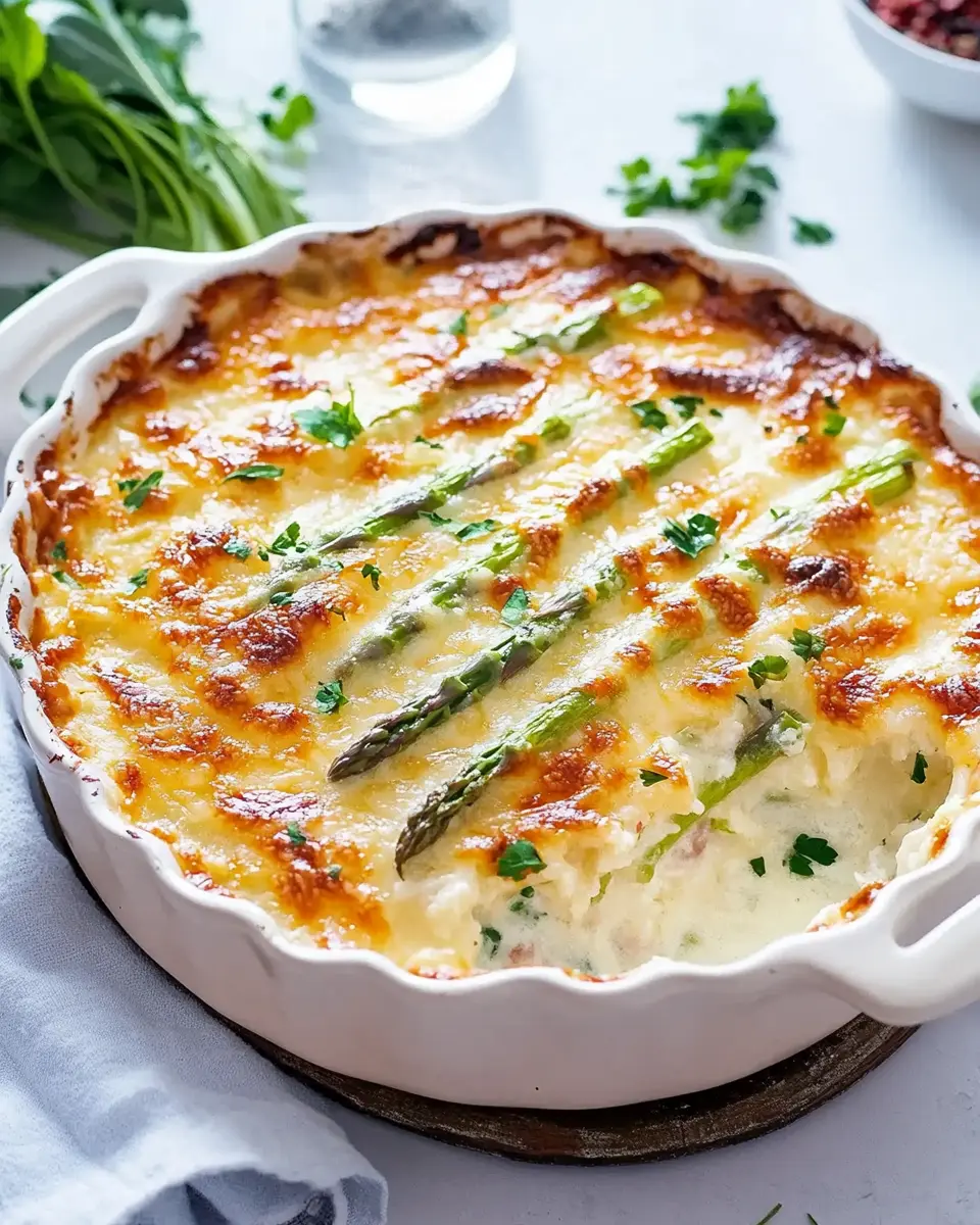 Weißer Spargelauflauf: Irresistibly Creamy and Full of Flavor