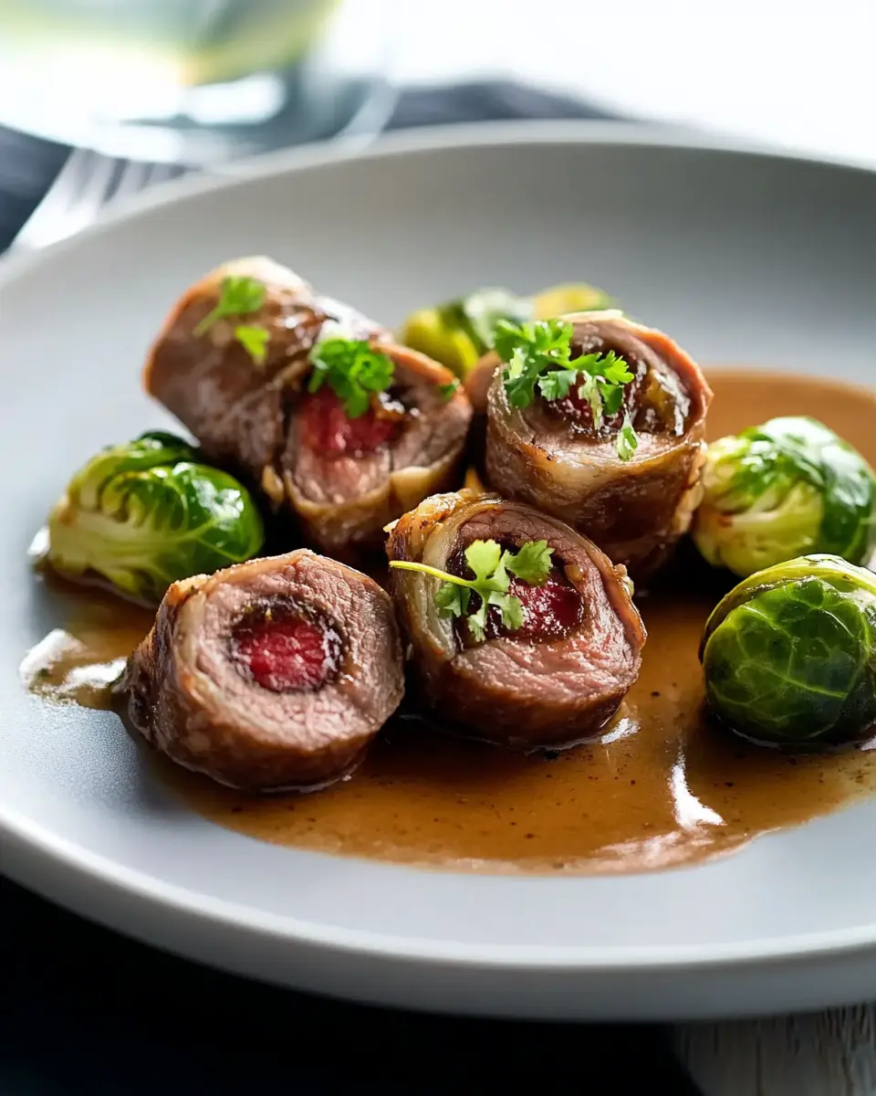 Leichte Rinderrouladen zu Rosenkohl: Indulgent Comfort Food