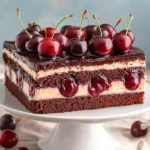 Donauwelle Rezept Klassischer Kuchen mit Kirschen First Image First Image