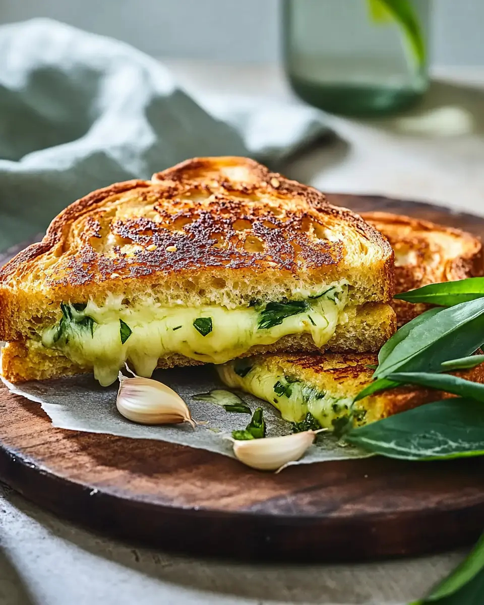 Gebackenes Bärlauch-Käsesandwich: Your New Favorite Indulgence