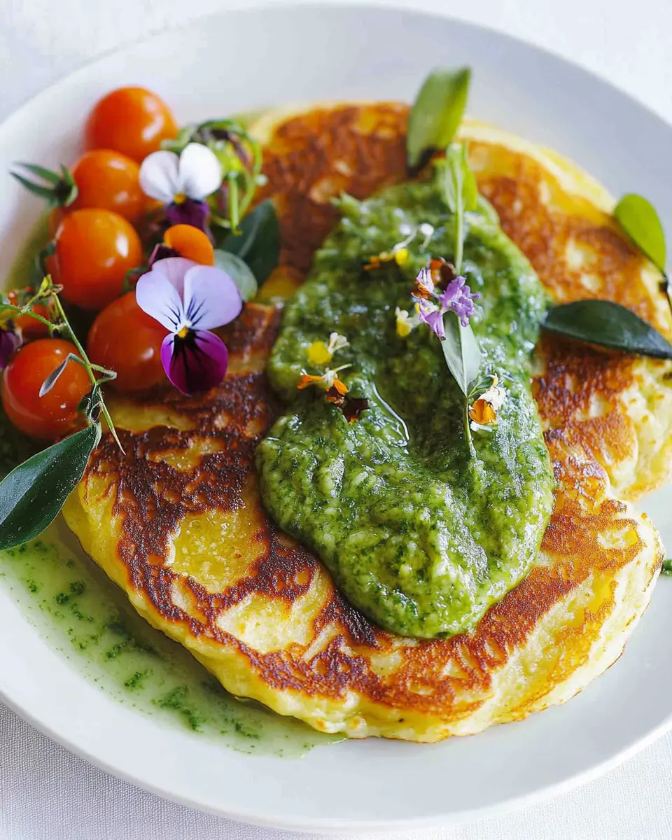 Herzhafter Bärlauch-Pfannkuchen: Irresistibly Flavorful Delights
