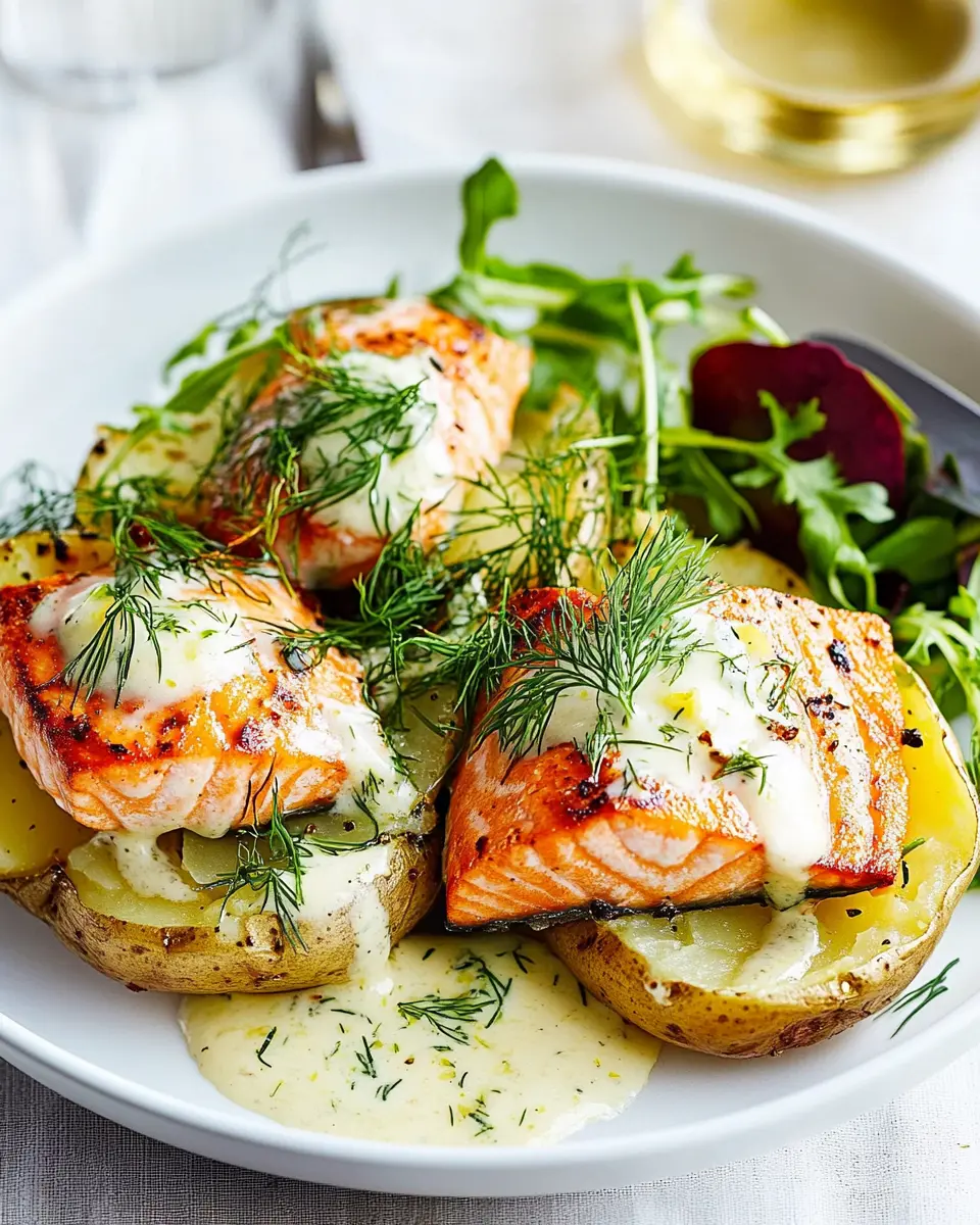 Ofenkartoffeln mit Lachs: Irresistibly Cozy Comfort Food